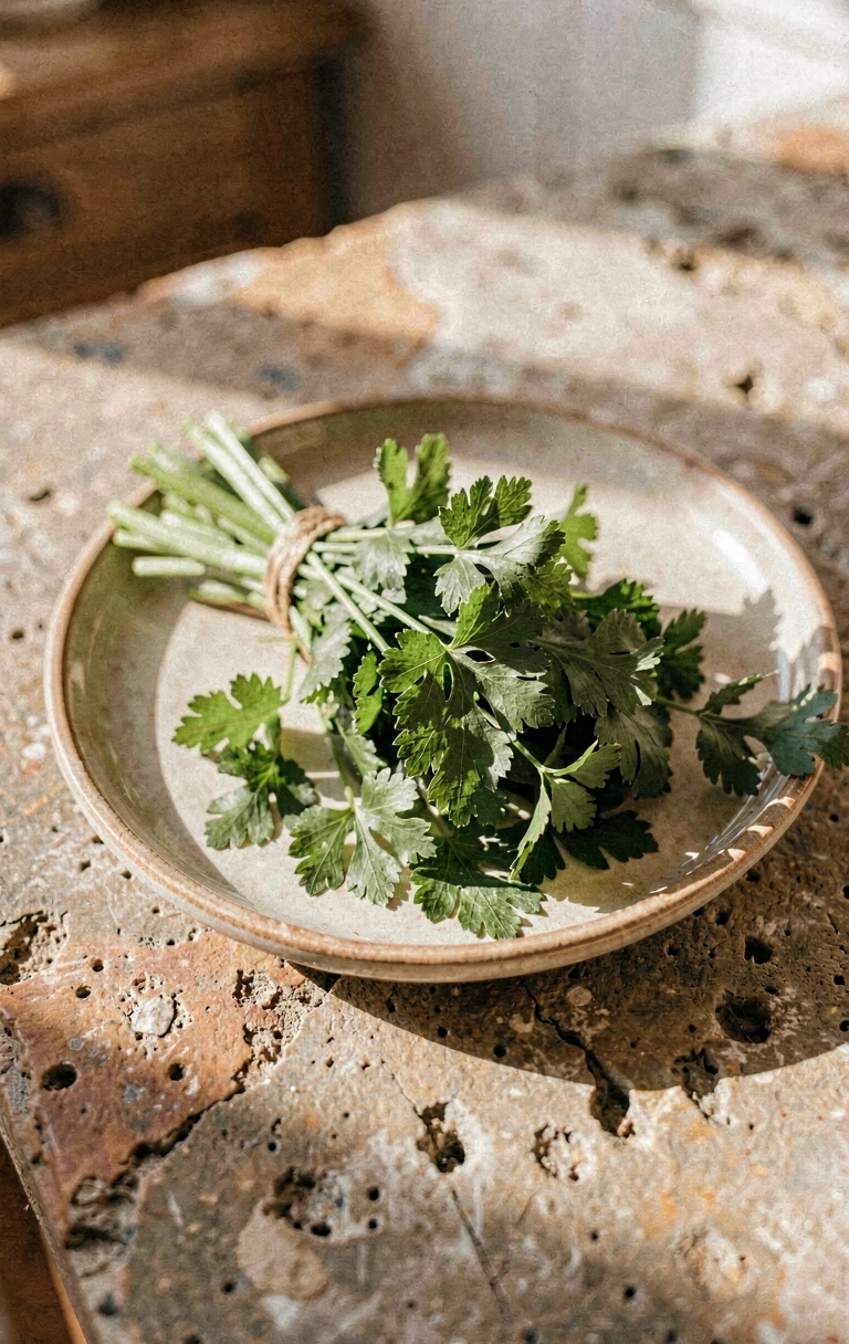 Ervas aromáticas frescas